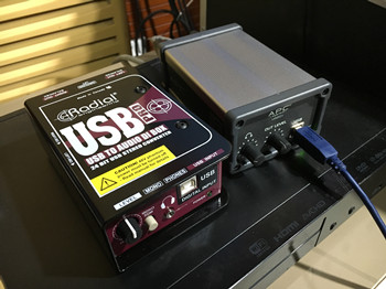 带隔离器播放声卡对比应用（APC UA20+和SQ22)